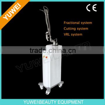 RF YUWEI Hot Sell!! Multiple-Language Co2 Treat Telangiectasis Fractional Laser Vaginal Tightening System Machine