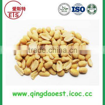 Blanched peanut for sale from china in long type red skin china with big size peanut