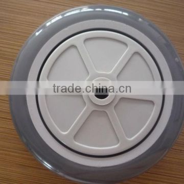 5 inch toy wagon wheels with plastic rim and ball bearing