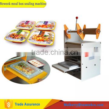 Neweek manual press keep freshness plastic meal box vacuum sealer machine