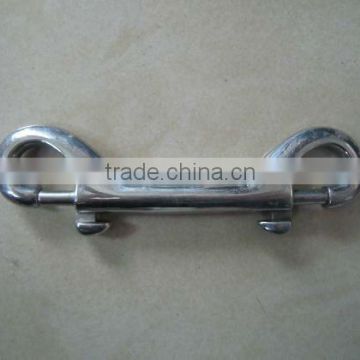 stainless steel double ended snap hook