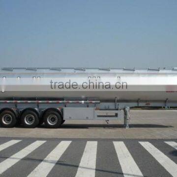 3 axle 50000l Aluminum fuel tank semi trailer