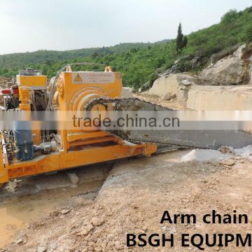 BS-LBJ2000 chain saw cutting machine,cutting stone arm chain saw, chain saw cutting marble machine