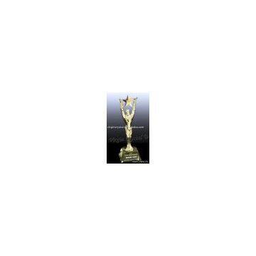crystal trophy, star trophy, metal star trophy, achievement trophy, souvenir trophy, copperate trophy