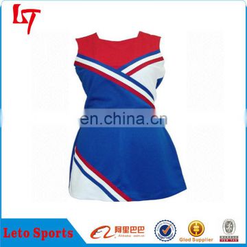 Sublimation navy cheerleader outfit costume football disfraces sexy