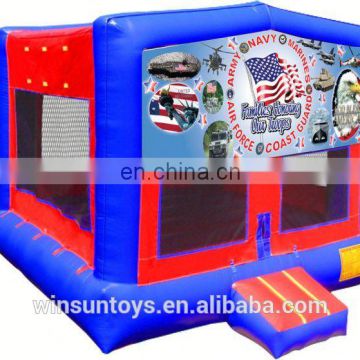 Commercial Inflatable Patriotic bouncing castle,bouncy castle,jumping castle