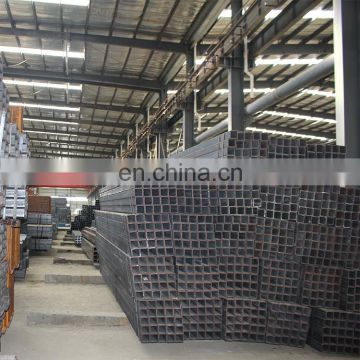 High quality hot galvanized ms square pipe weight chart
