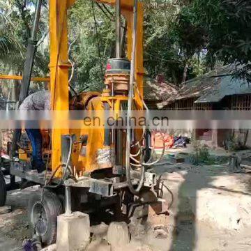 HENGWANG 300M core sample hydraulic water well drilling machine