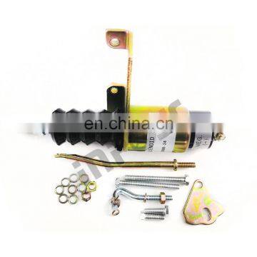 In stock Fuel Stop Solenoid Valve SA-3800-24 For DEUTZ Perkins Bosch RSV Kit 24V