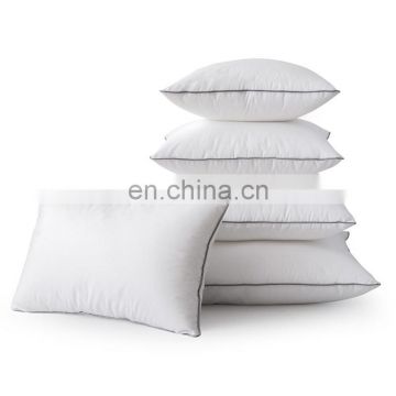 Amazon Hot Sale  High Quality White  Feather Cushion Decorative Hypoallergenic Square Pillow Form Insert