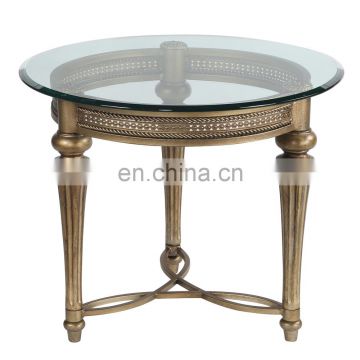 High Quality Clear Round Small Stand Glass Table Top