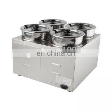 New Arrival Stainless Steel Soup Warmer Commercial Electric Food Bain Marie