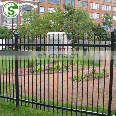 Hot Sale Iron Fence Pickets and galvanized steel picket fence