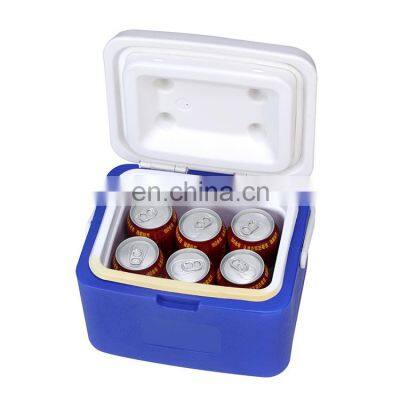 PU Foam Outdoors Camping Food Cold Storage 6 Beer Ice Can Cooler 5L