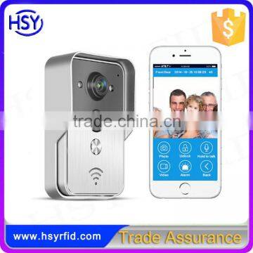 New Wifi camera video door phone doorbell Wireless Intercom Support 3G 4G IOS Android for iPad Smart Phone Tablet Control