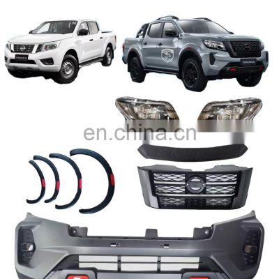 car accessories body kit for 2016NAVARA NP300 UPGRADE TO 2021 NAVARA