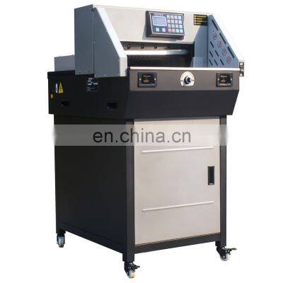 New Professional Max 460Mm Cutting Width Heavy Duty Guillotine Electric Paper Cutter Cutting Machine Automatic