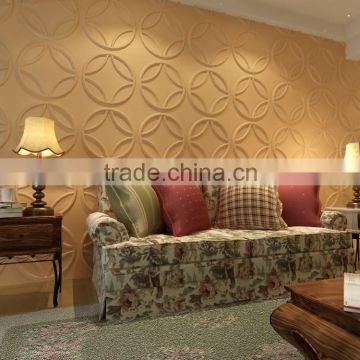 China supplier modern wall decoration architectural interior wall panel/durable decoration 3D board