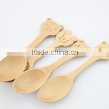 Yangjiang interesting cartoon animal children wooden spoon