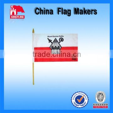 Custom Mini Plastic Hand Waving Flag Manufacturer
