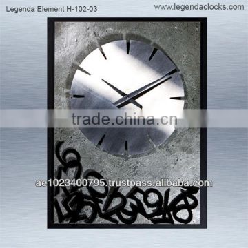 Latest clock, unqiue wall clock, handmade decorative wall clock with stone veneer and acrylic numbers