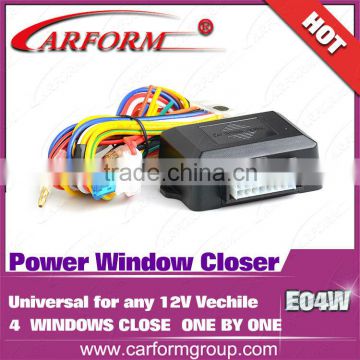 Universal automatic close and open 4 car windows close open one by one