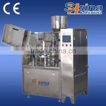 Price Automatic Plastic Tube Filler and Sealer For Cosmetic Industry