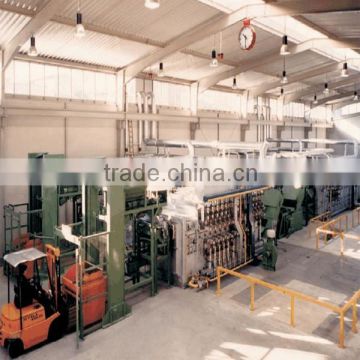 Continuous conveyor belt industrial heat treatment furnace for small mechanical parts