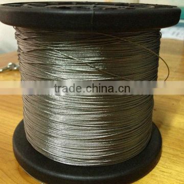 316l stainless steel cable 6x7+FC diameter 1.5mm-18mm