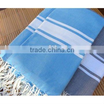 100% Cotton Yarn Dyed Woven Stripe Hamam Towel