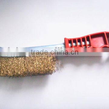 red handle steel wire brush