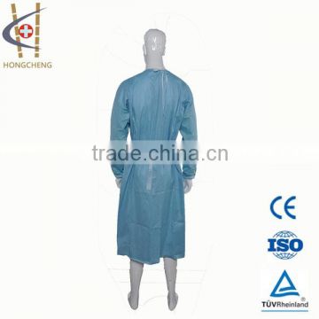 2014 Fashion Antistatic Round Neck SMMS Medical Gown