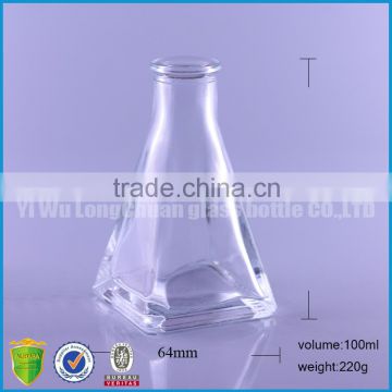 wholesale unique aromatherapy essence oil bottle reed diffuser glass bottle for decorative