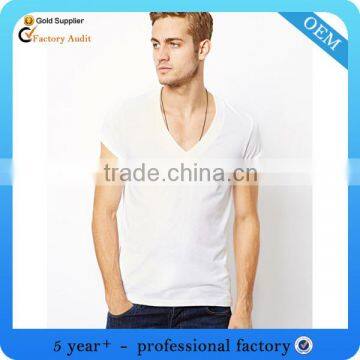 deep v neck t shirt