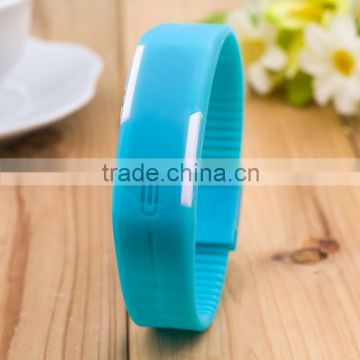 Factory price touch screen LED electronic bracelet, simple waterproof sport bracelet