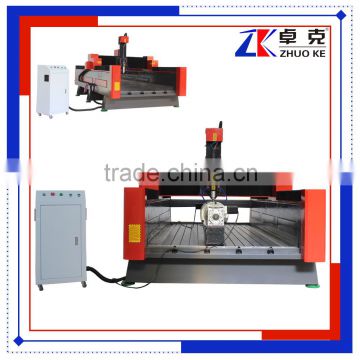 Heavy Duty 4 Axis Metal Wood Stone Carving CNC Router Engraving Machine ZK-1325 1300*2500mm With 600mm Z Height Computer Control