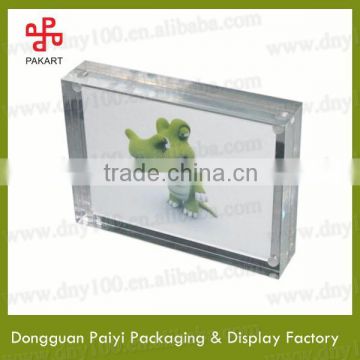 Acrylic double side fashionable photo frame stand