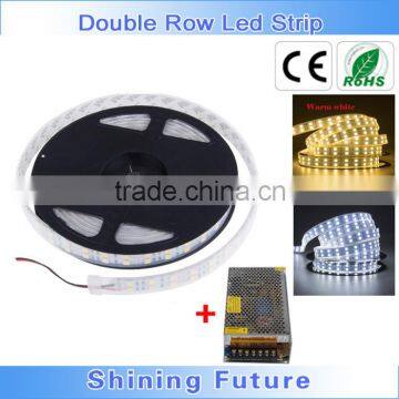 High Lumen Ultra Bright DC12V DC24V SMD 3528 480 Leds Quad Row Led Strip for Backlighting 38.4W per Meter 5M 192W 28mm PCB