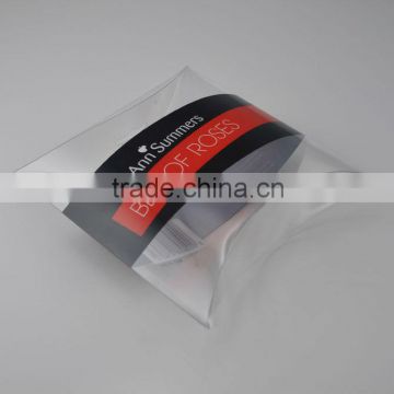 PVC pillow box packaging for rose petal