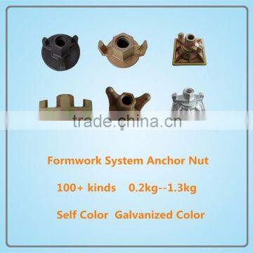 Scaffolding formwork parts wing nut