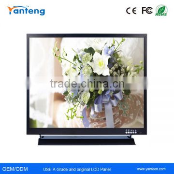 Square screen 19inch security LCD monitor for Industrial automation equipment