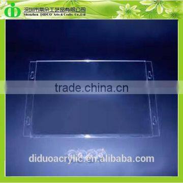 DDB-0109 Trade Assurance Cheap Acrylic Sign Holder for Window