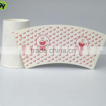 Flexo printed PE coated paper cup fan in roll,You are welcome to buy