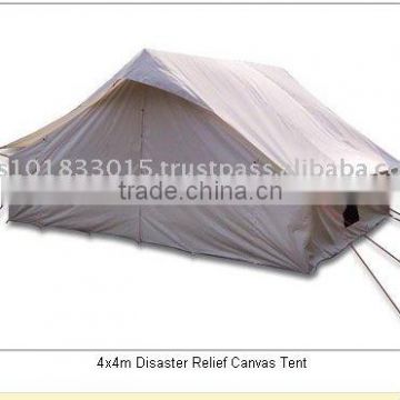 4x4m Canvas Emergency Tent