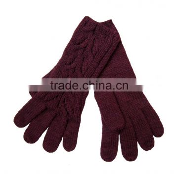 winter knit winter gloves