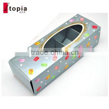 Printed sliver and folding fashional handcraft paper gift box