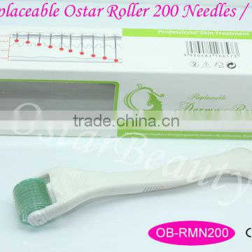 (2014 new) micro needling for growing hair replaceable derma roller