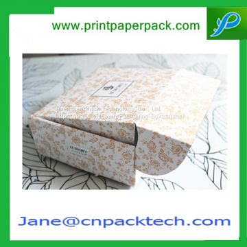Custom Printed Rigid Set-up Box Foldable Paper Gift Packaging Box