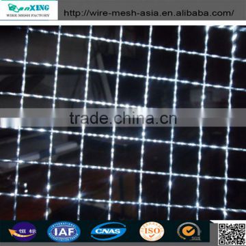 304 High-Quality Woven and Gavanized Crimped Wire Mesh(Factory)