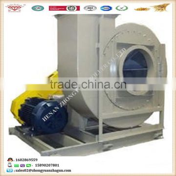 High pressure centrifugal fan for flour mill